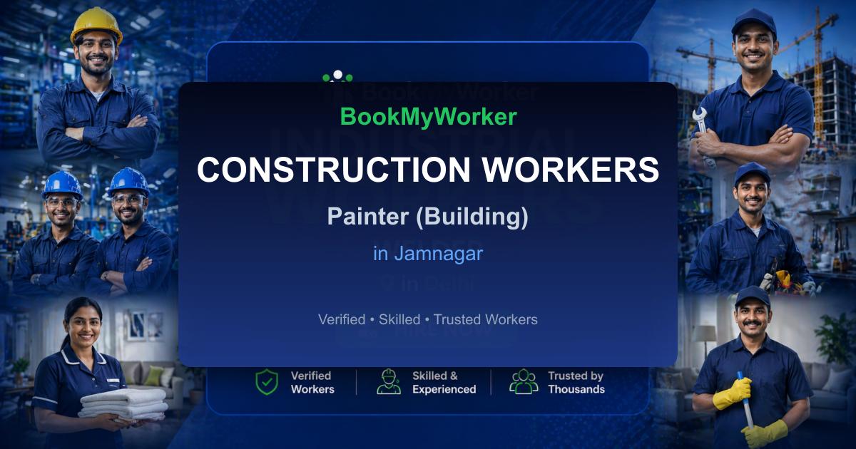 Reliable Painter (Building) in Jamnagar | Book Verified Experts Near You